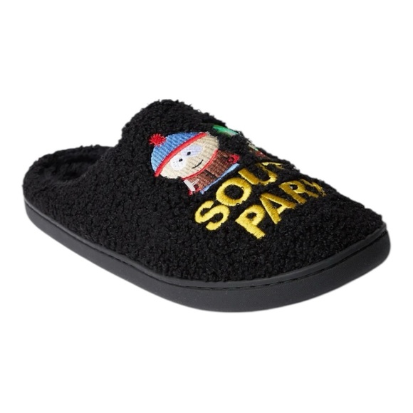 013 South Park Black Slippers Men’s Size Medium - Picture 3 of 7